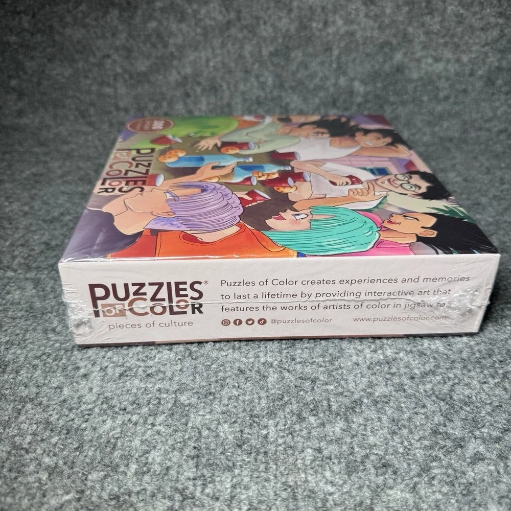 Kame House Kickback Puzzle Dragon Ball Puzzles of Color Kwanzaa Edwards 300 NEW